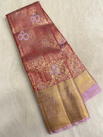 Bridal Tissue Semi Silk Saree