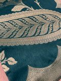 Premium Russian Silk Saree with Scalloped border