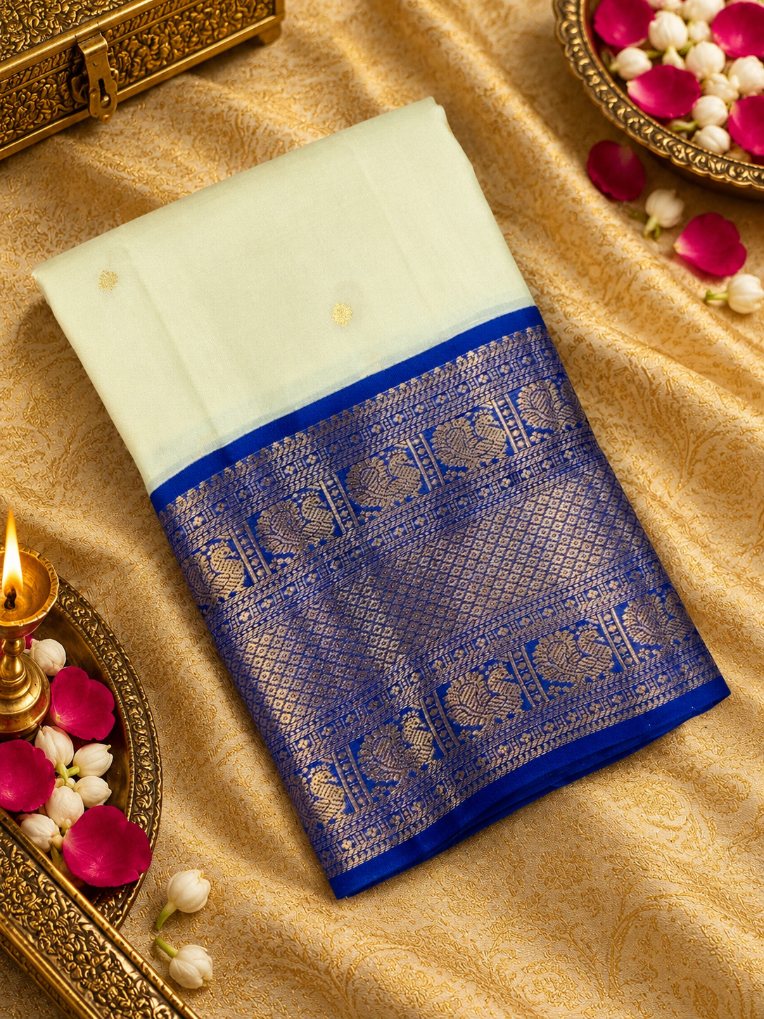 Pure Mix Kanjeevaram Silk Saree - 902769