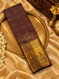Pure zari handloom Kanjeevaram silk saree- Silk mark certified- PS2463