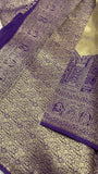Premium Bridal Semi Tissue Kanjeevaram Silk Saree