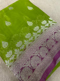 Pure Mix Chiffon Saree - 902704