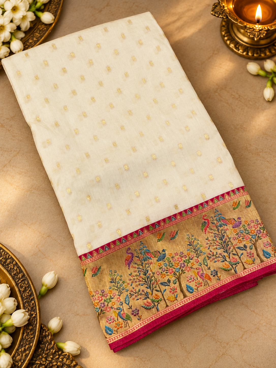 Premium Quality Mashru Silk Saree - 902641