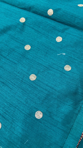 Premium Flora Crepe Silk Saree With Embroidery Border