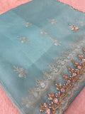 Premium Cocktail Organza Saree