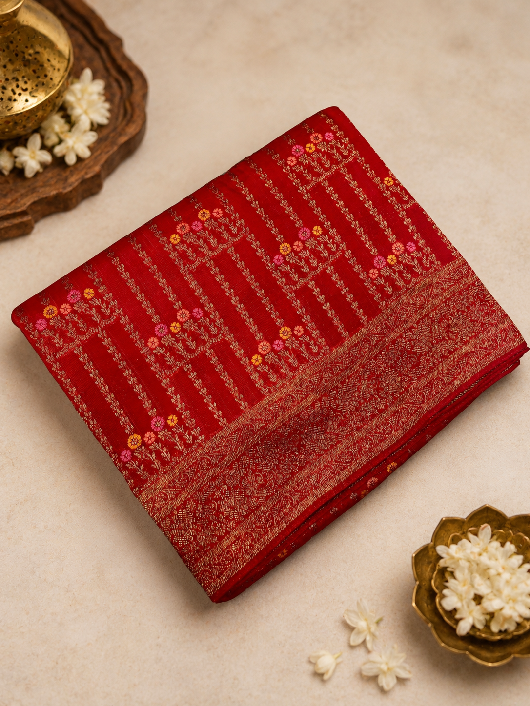 Premium Tassar Silk Saree