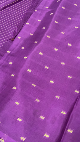 Pure Mix Semi Crepe Mysore Silke Saree