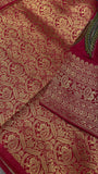 Premium Banarasi Crepe Kalamkari Saree💗
