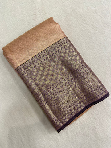 New Concept Jute Finish Premium Semi Kanchipuram Silk