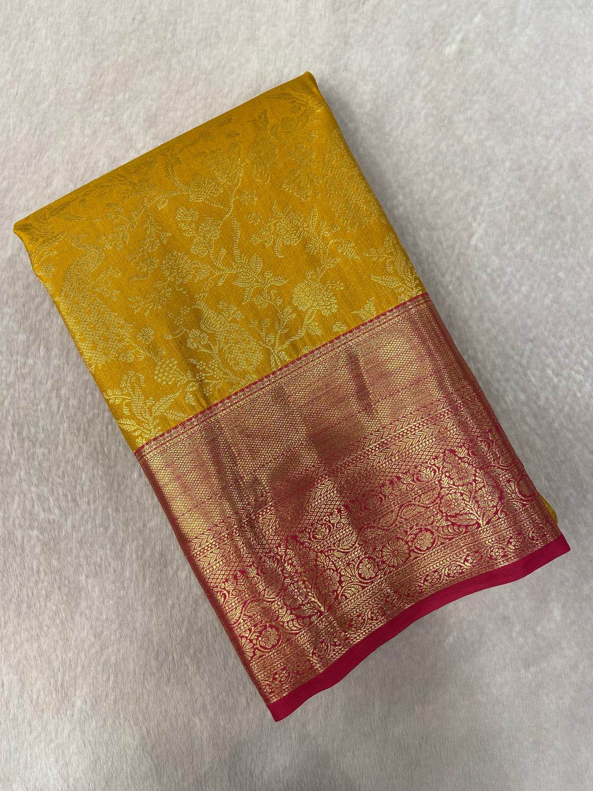 Bridal Semi Tissue Silk Saree