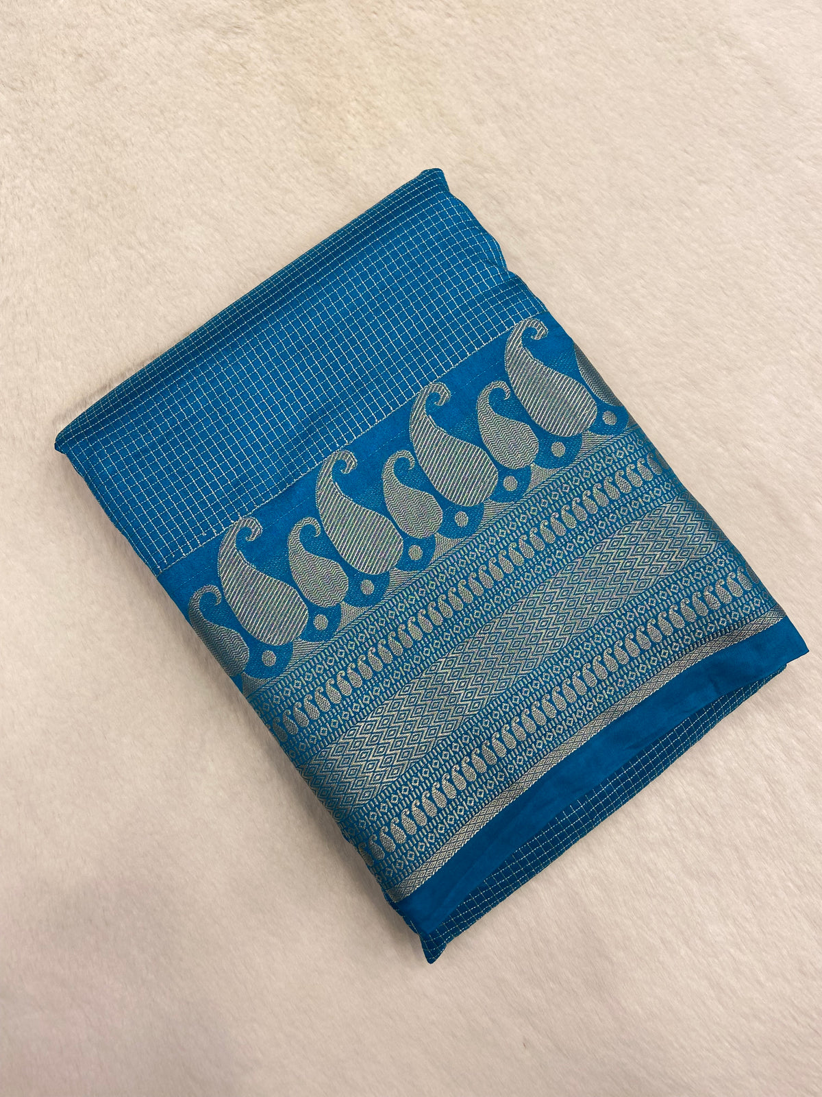 Butter crepe silk saree