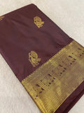 Half Mix Kanjeevaram Silk Saree