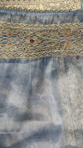 Pure Tissue Organza Saree
