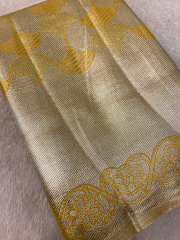 Bridal Semi Tissue Silk Saree
