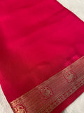 Pure Mix Mysore Crepe Silk Saree