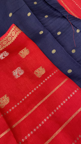 Premium Viscose Silk Saree (pink)