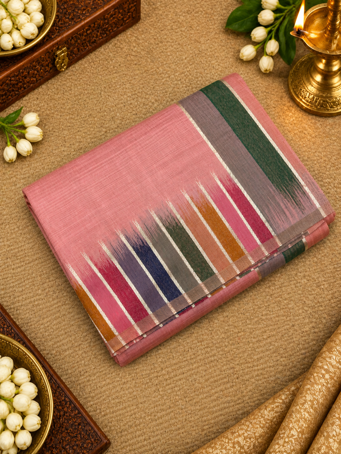 Linen Cotton Saree🌸