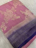 Semi Crush Georgette Saree