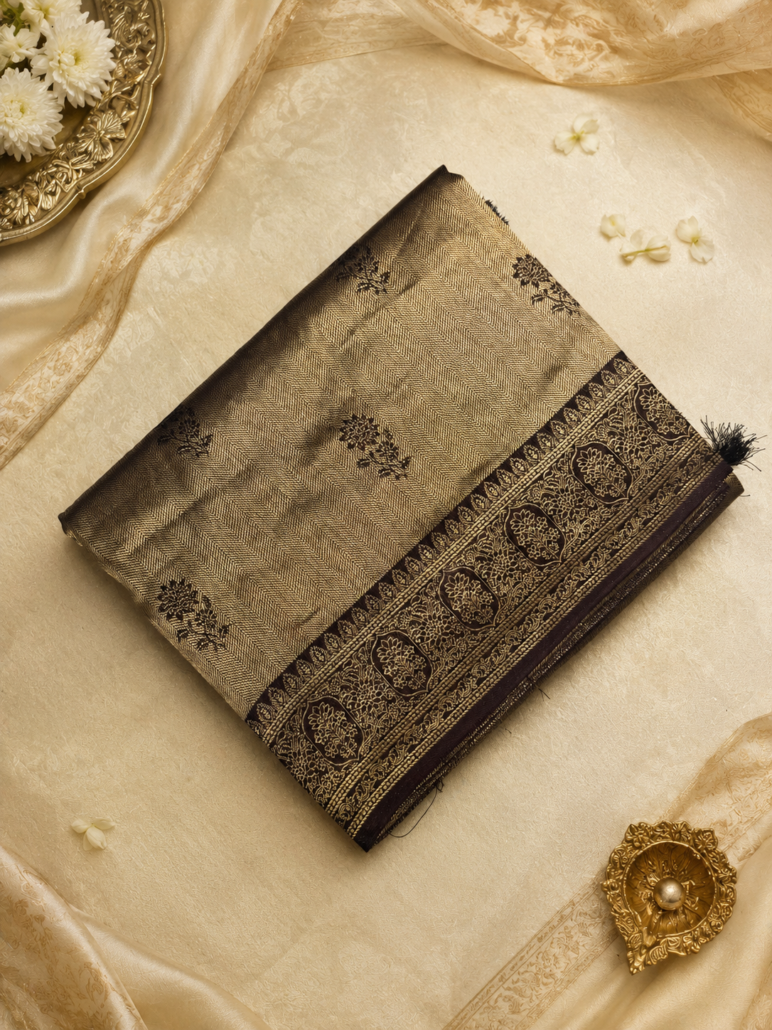Premium tissue Kanjeevaram silk saree