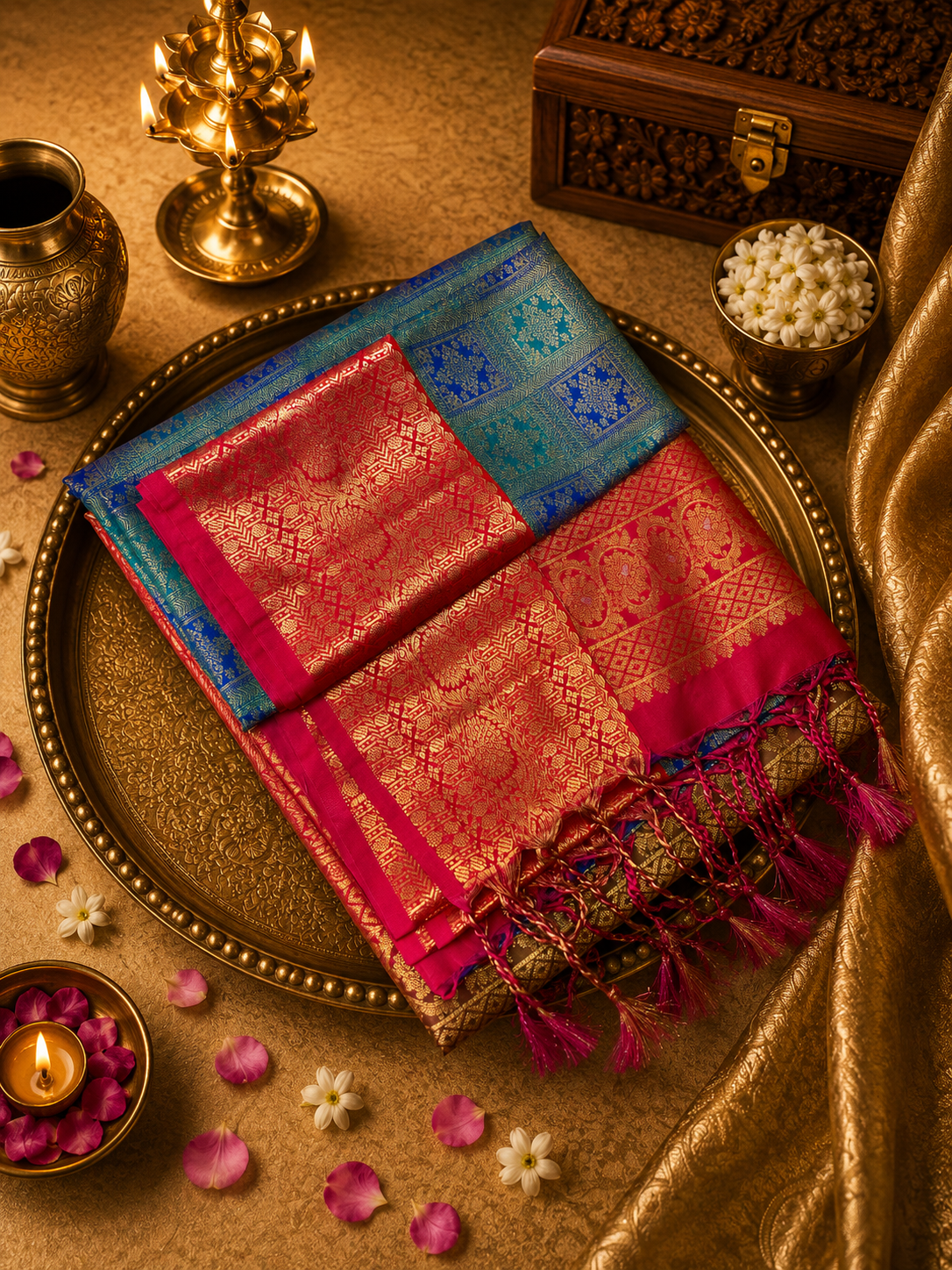 Premium Mini Kanchi Soft Silk Saree