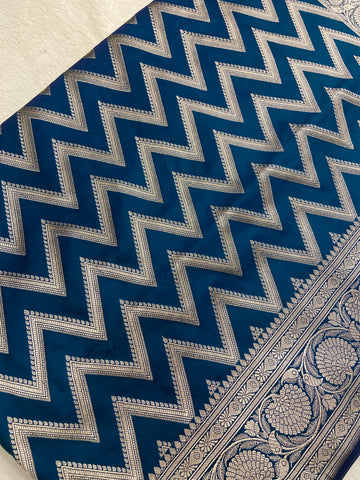 Premium Banarasi Crape Satin Silk Saree