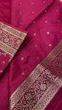 Premium Crepe Satin Silk Saree💗