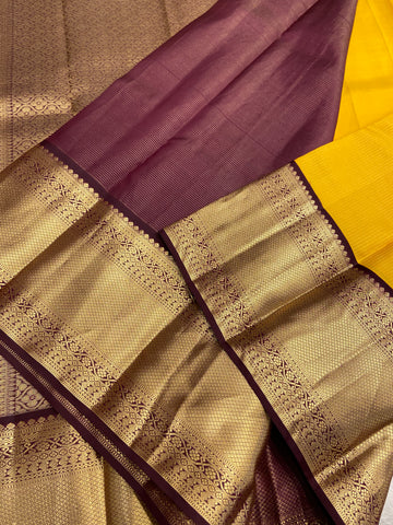 Pure Kanjeevaram silk mark certified saree