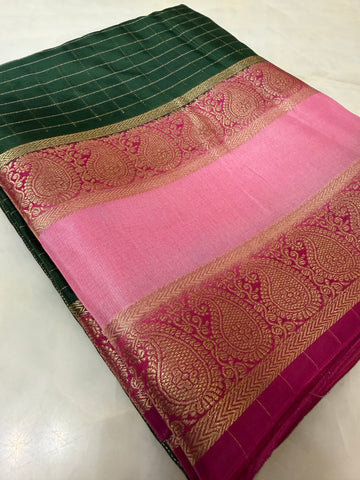 Premium viscose 3d design crepe silk saree