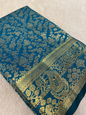 Bridal Semi Tissue Silk Saree