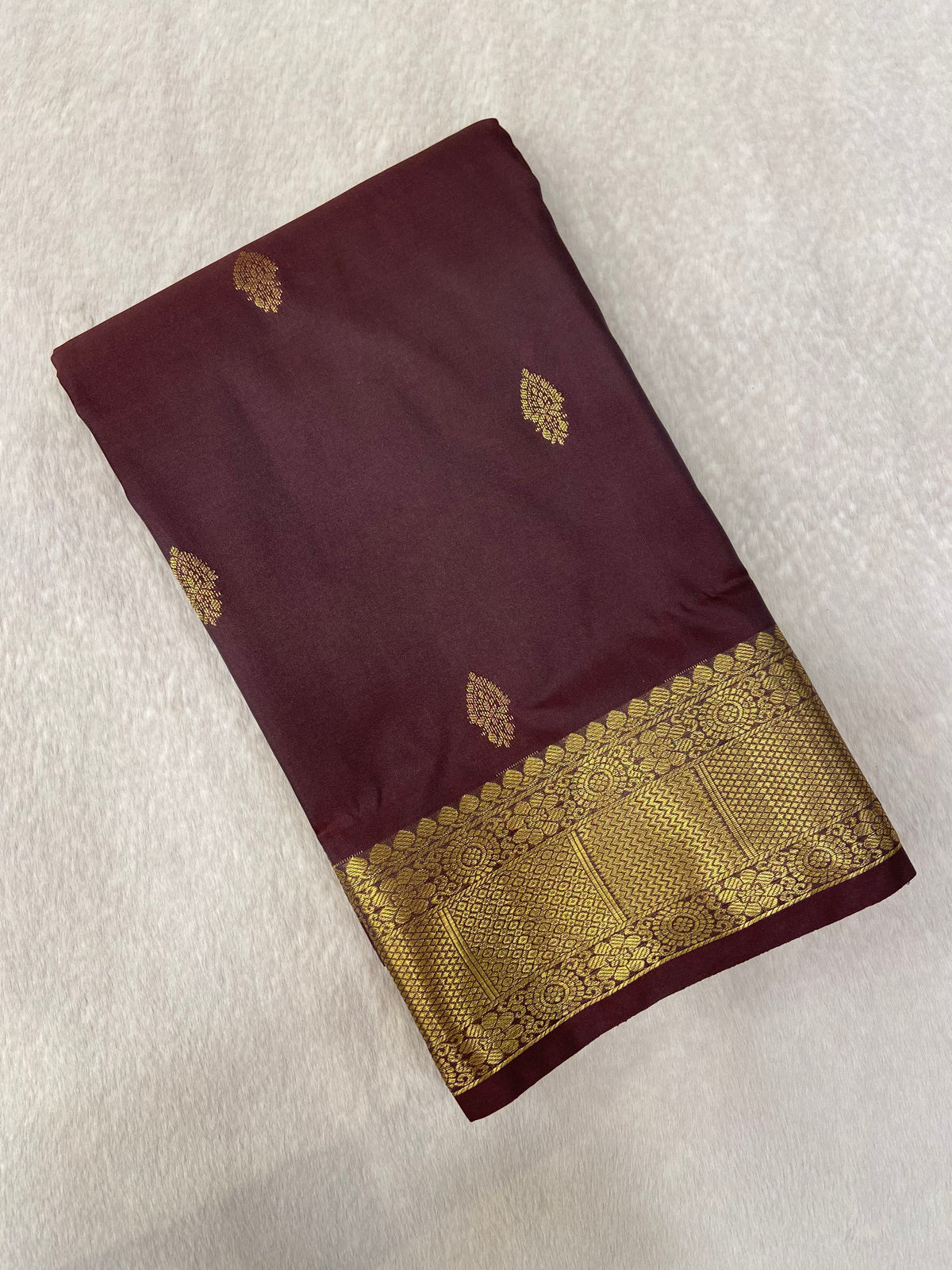 Half Mix Kanjeevaram Silk Saree