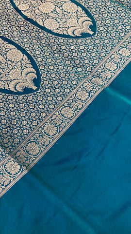 Premium Banarasi Crape Satin Silk Saree