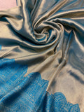 Premium Bridal Semi Tissue Kanjeevaram Silk Saree