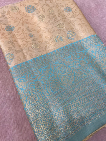 Bridal Semi Tissue Silk Saree