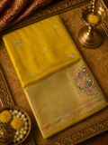 Premium Russian Dola Silk Sare With Embroidery