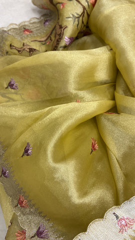 Premium Tissue Organza Saree
