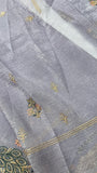 Premium Crush Organza Saree