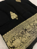 Premium Crepe Georgette Saree ✨