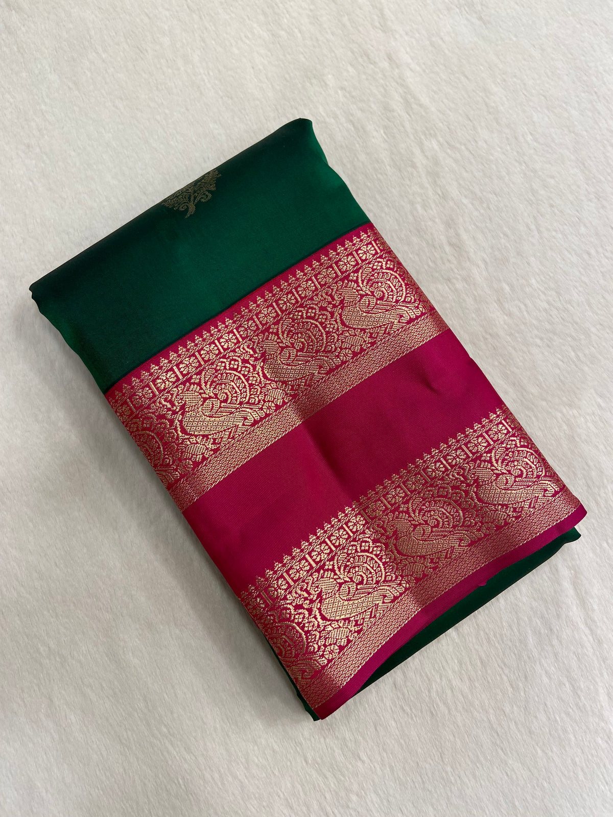 Pure Kanjeevaram silk mark certified saree