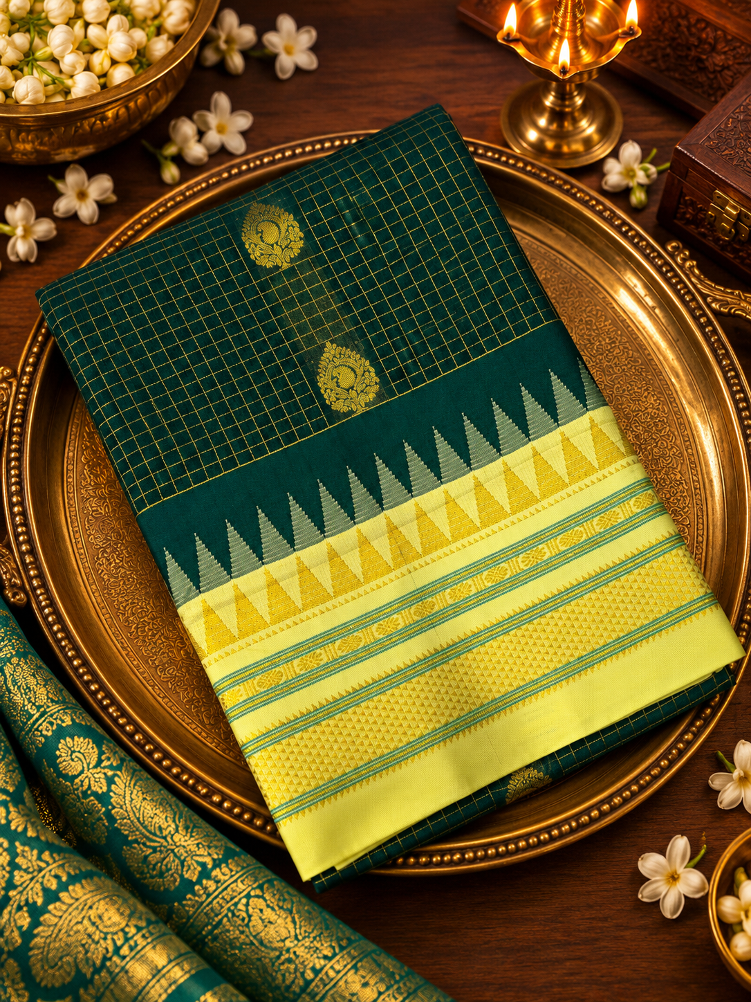 Premium Quality Gadhwal cotton Saree- 902664