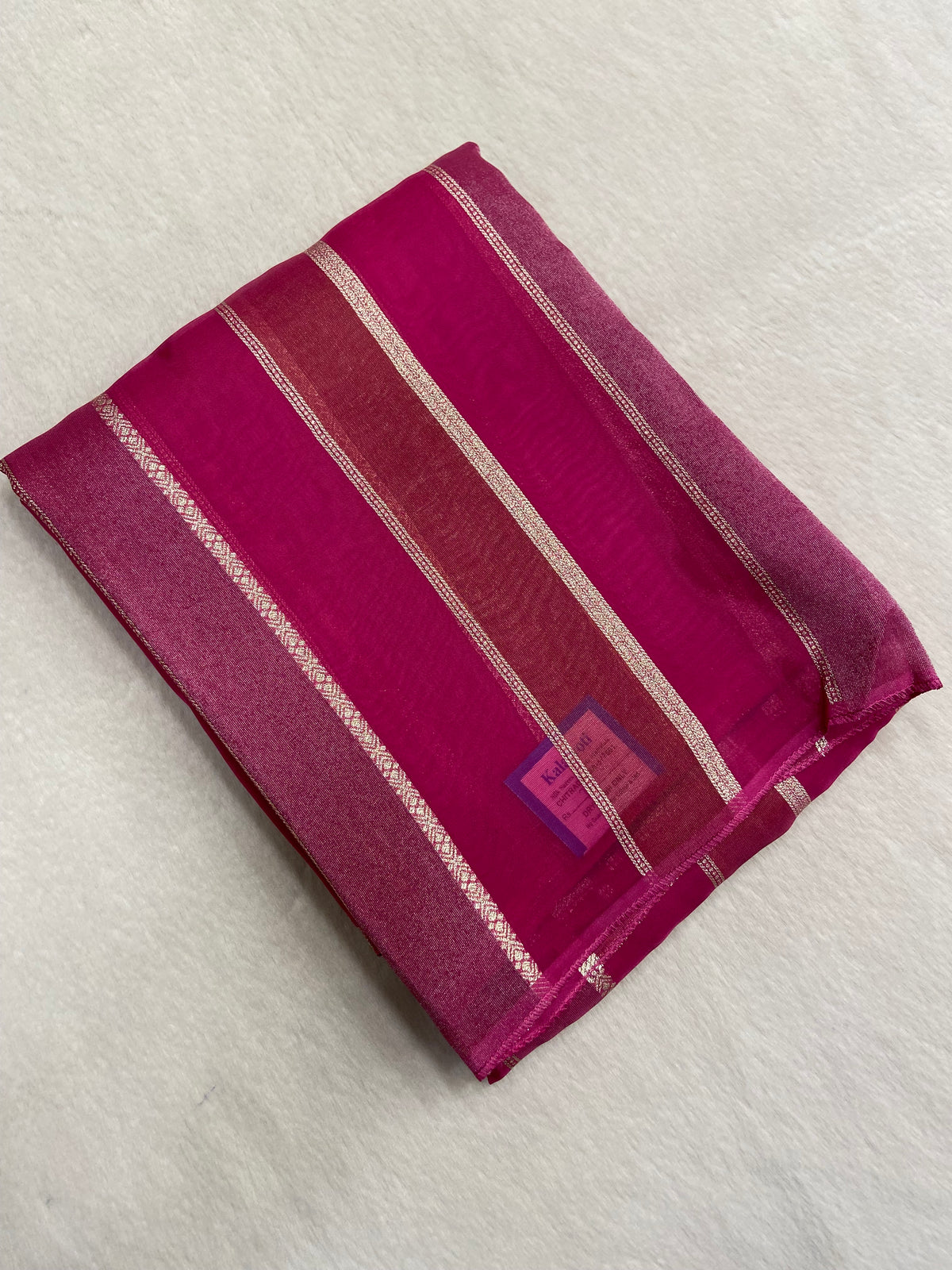 Pure Chinnon Saree🩷