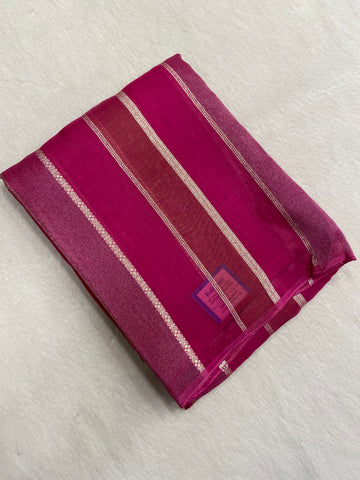 Pure Chinnon Saree🩷
