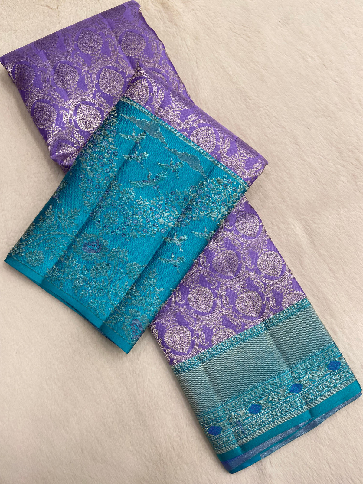 Pure Zari Handloom Kanjeevaram Silk Mark Certified Saree