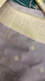 Bridal Semi Tissue Silk Saree💚
