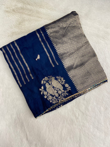 Pure Chinnon saree