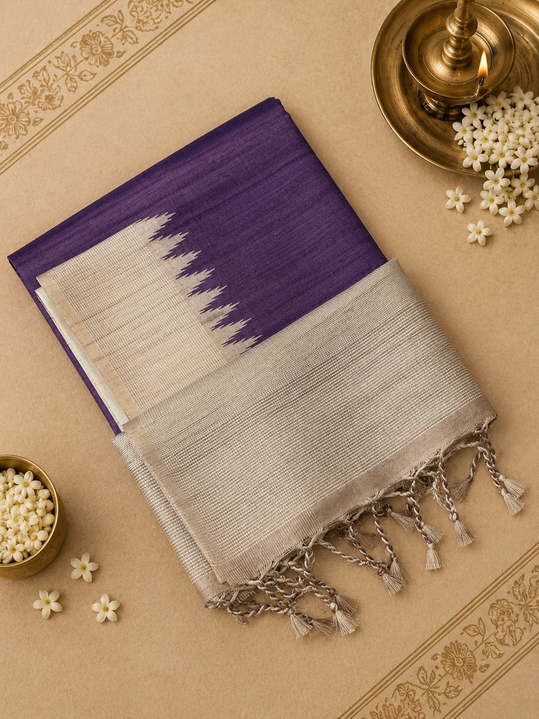 Premium Butter Crepe Saree