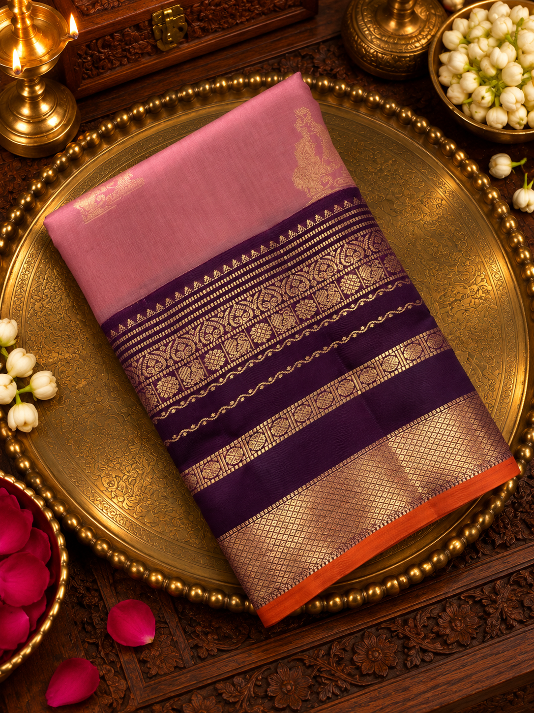 Pure Kanjeevaram Silk Saree - PS2475