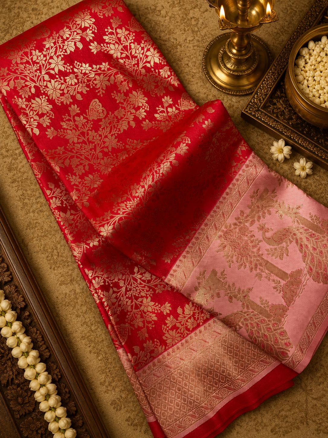 Premium Semi Kanchipuram Silk Saree