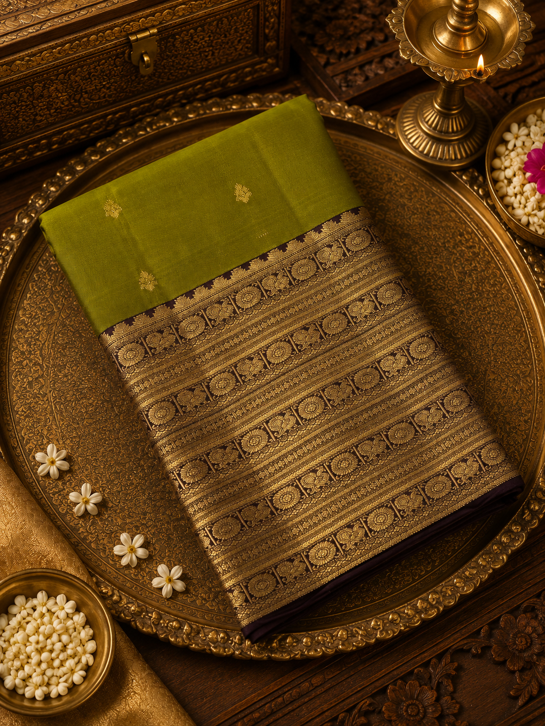 Pure Kanjeevaram Silk Saree