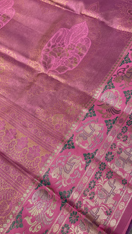 Bridal Semi Tissue Silk Saree