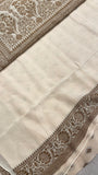 Premium Banarasi Crepe Khaddi Georgette Saree